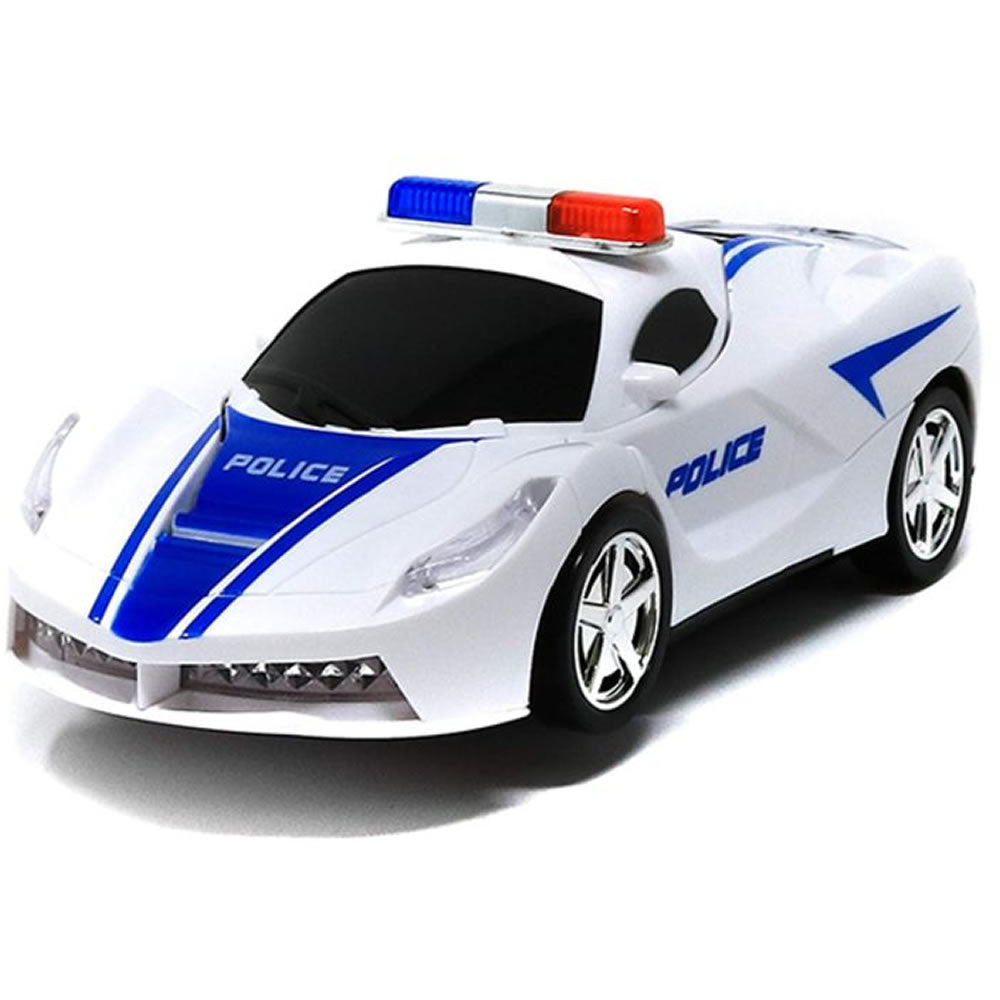 robot police car 2 in 1