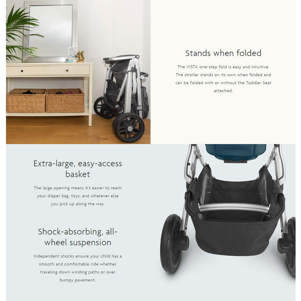 uppababy vista suspension