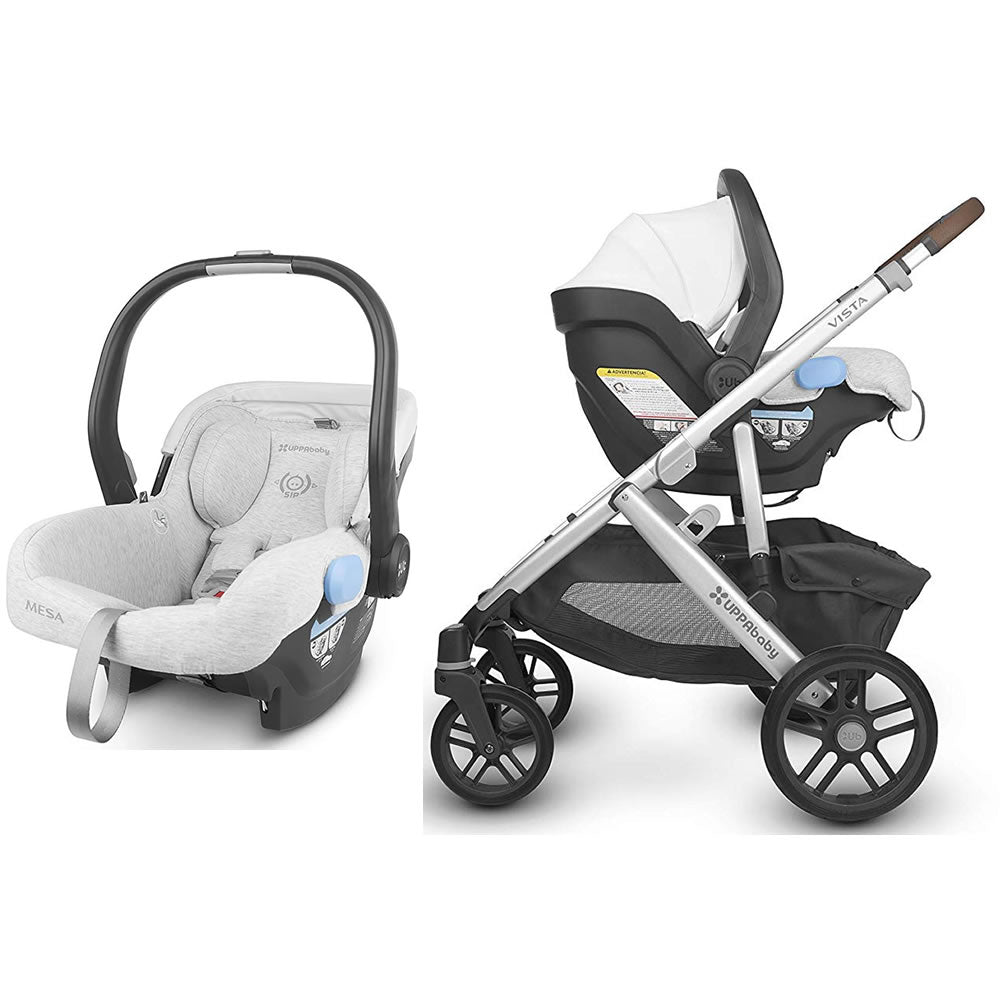 uppababy vista with mesa car seat