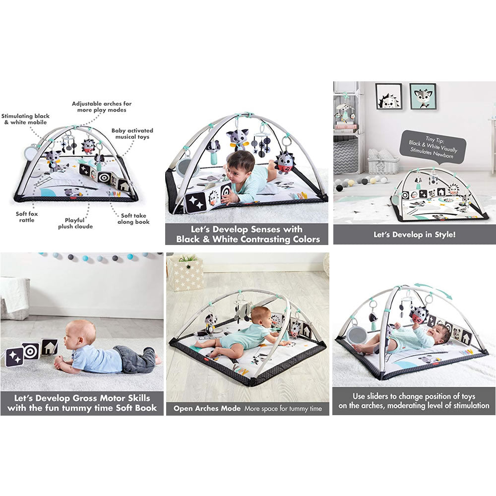tiny love magical tales black and white gymini activity gym