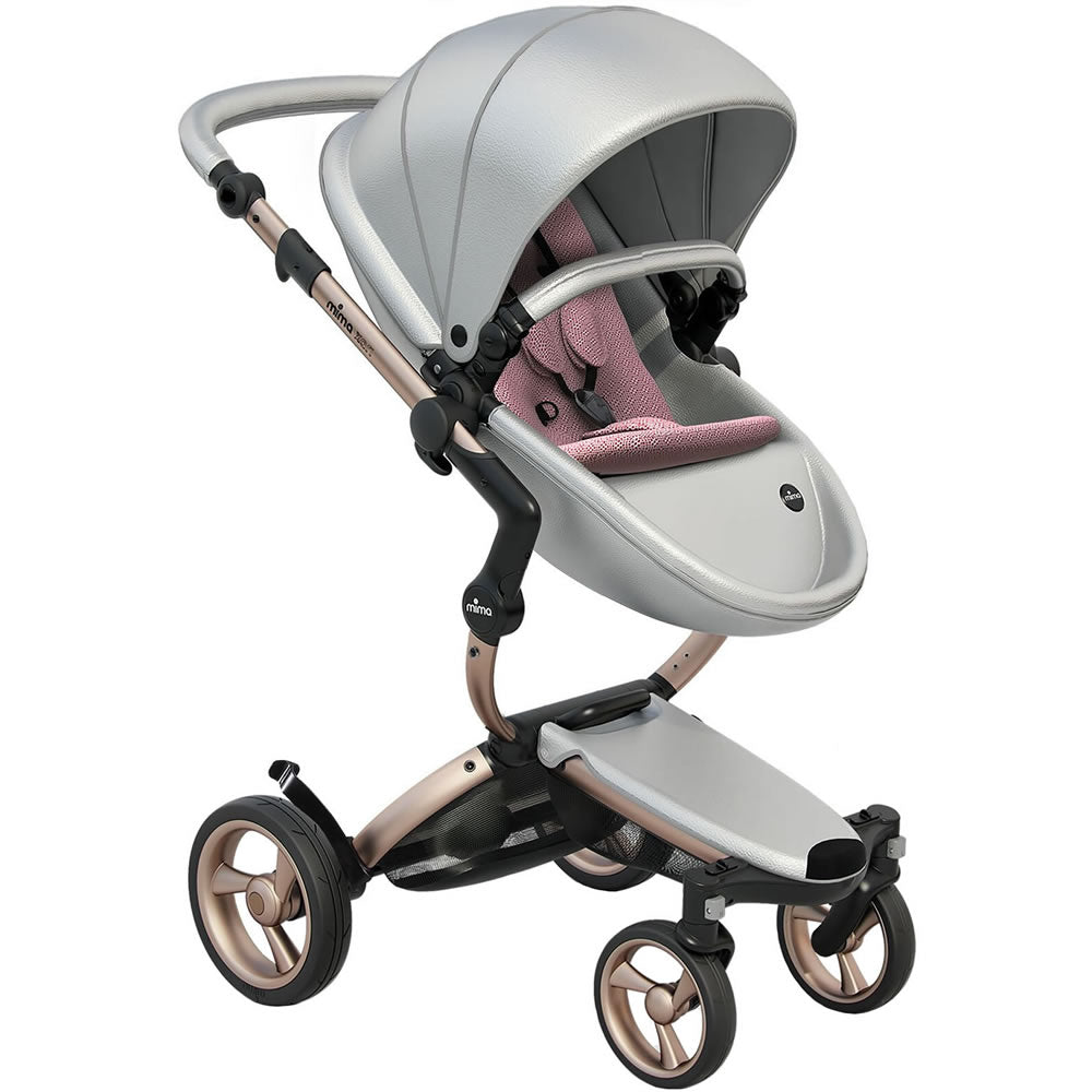 mima stroller rose gold