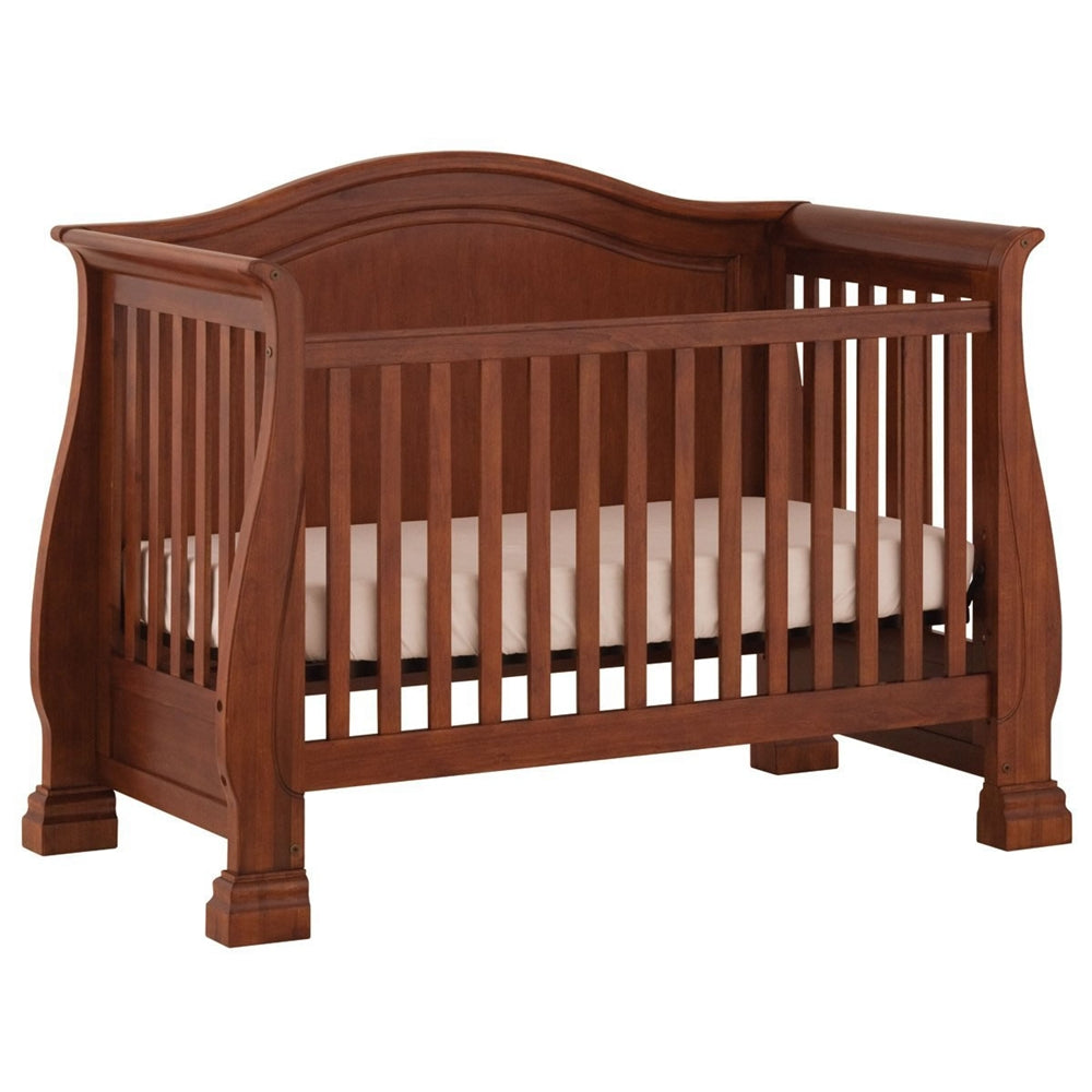 walnut crib