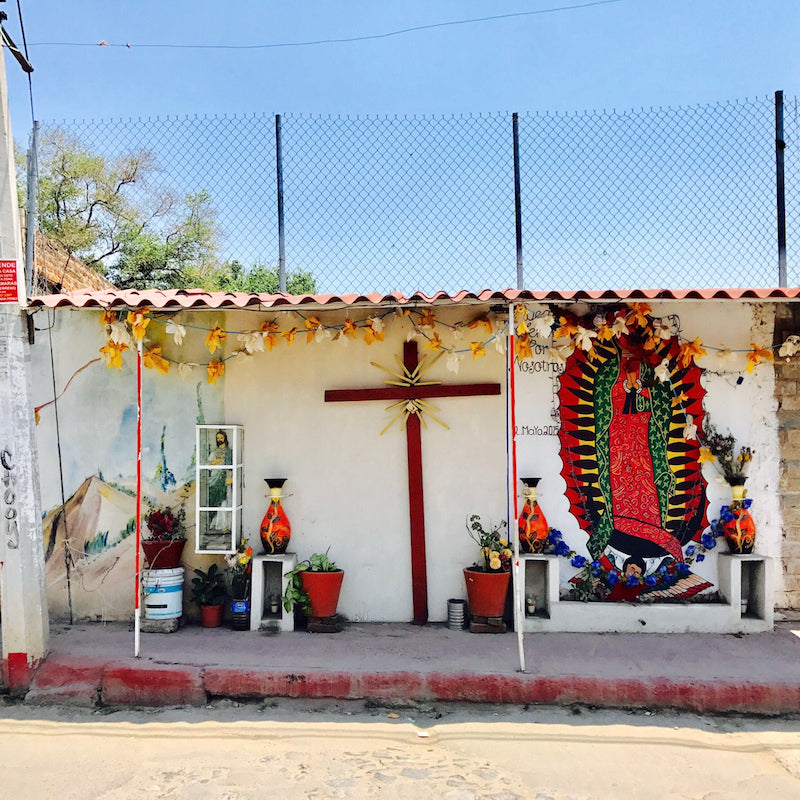 Shrine in Tonala, Mexico