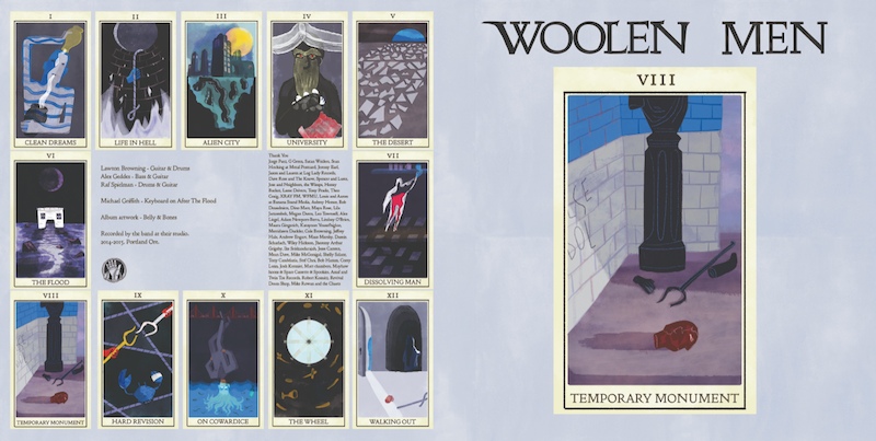 Album Cover Design for the Portland Band, Woolen Men