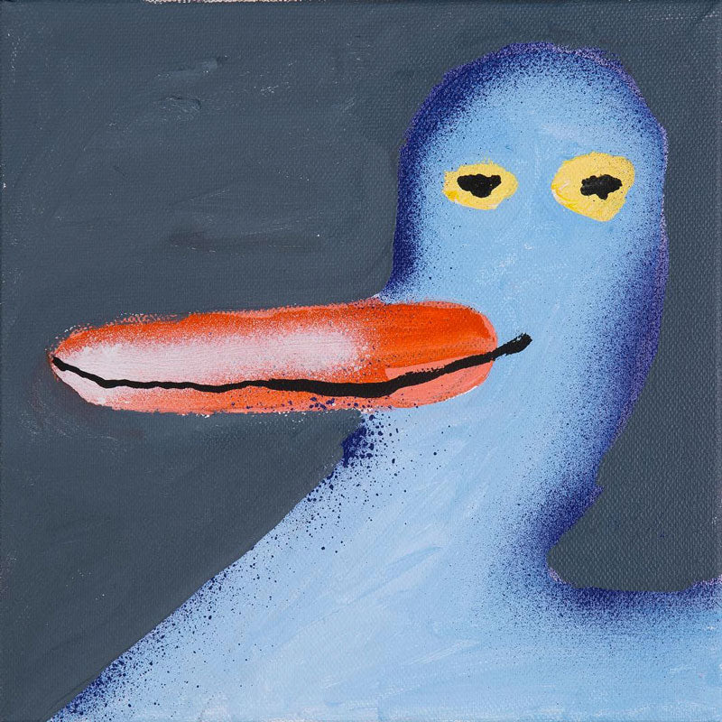 Happy duck painting