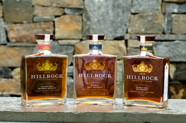 HIllrock Distillery Whiskeys