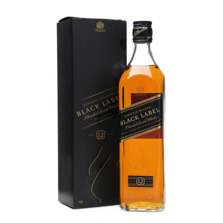 Johnnie Walker Black Label 12 Year Old Scotch Whisky – Grain & Vine |  Natural Wines, Rare Bourbon and Tequila Collection