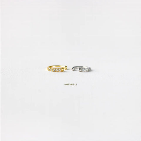 Simple CZ Ear Conch Cuff, Earring
