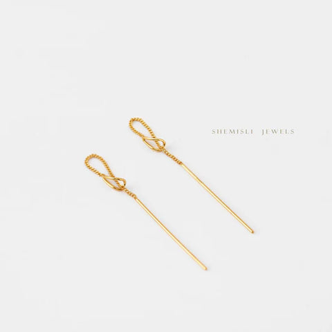 Simple Ear Threader Earrings