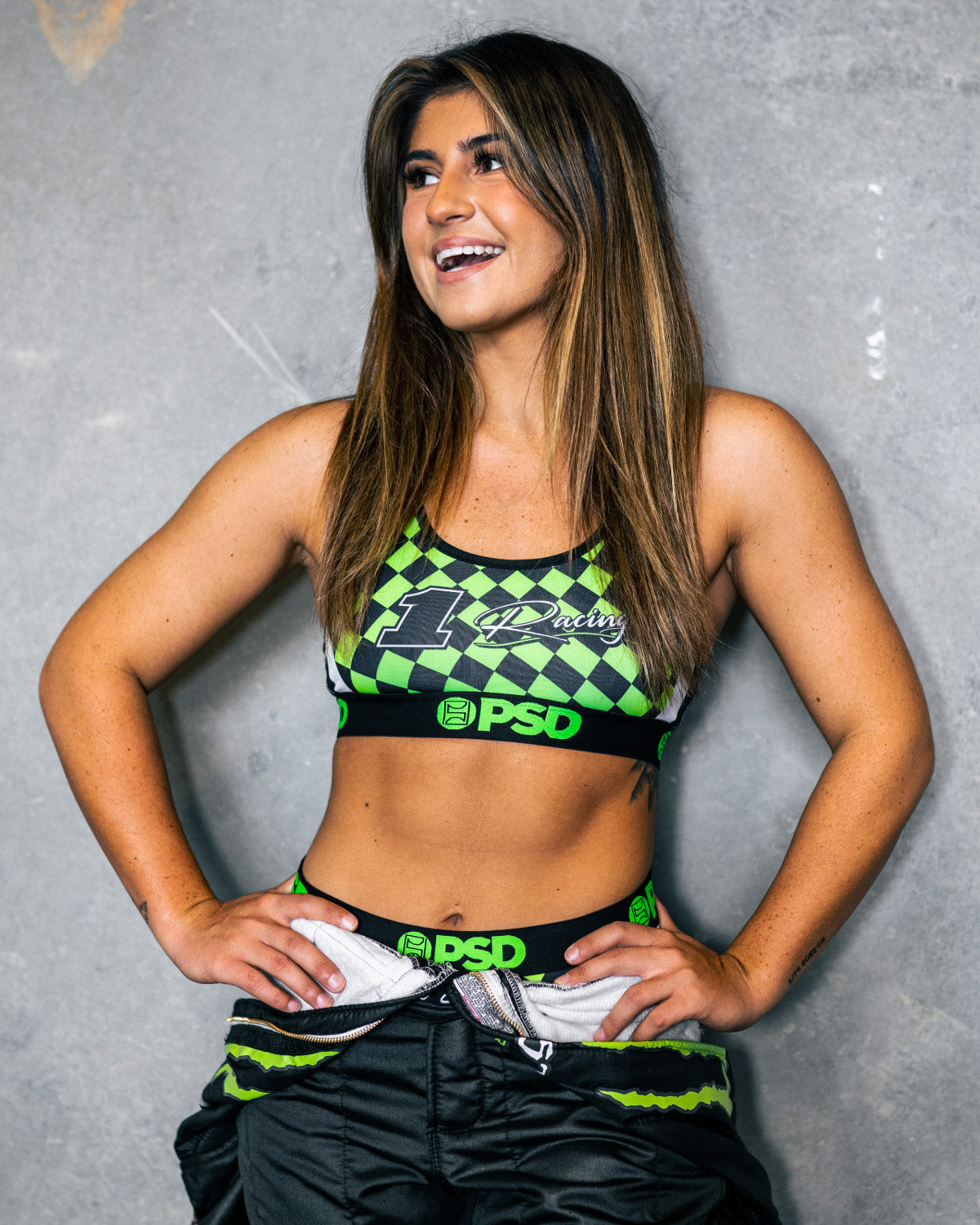 Nascar Driver Hailie Deegan PSD Underwear Collection