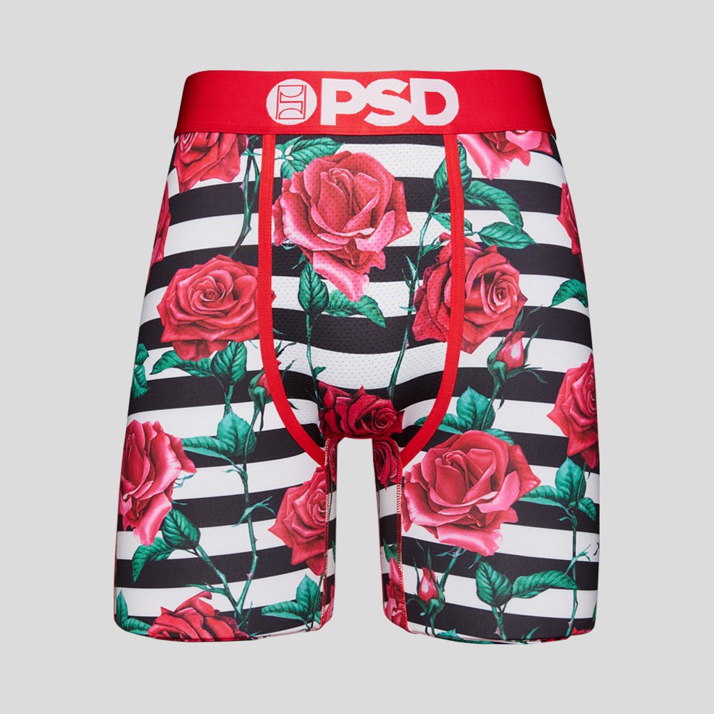 Striped Roses Mix - Multi | Psd Underwear - PSD Underwear