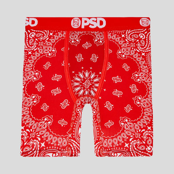 Download Red Bandana - Youth Boxer Brief Underwear - PSD Underwear