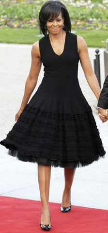 Michelle Obama little black dress