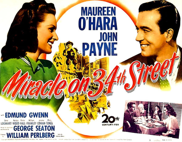 The Miracle on 34th Street movie poster