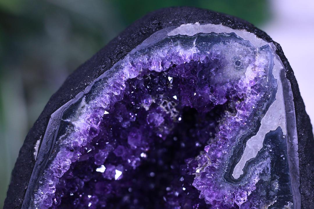 large amethyst geode