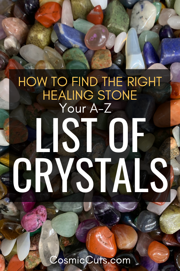 A-Z List of Crystals