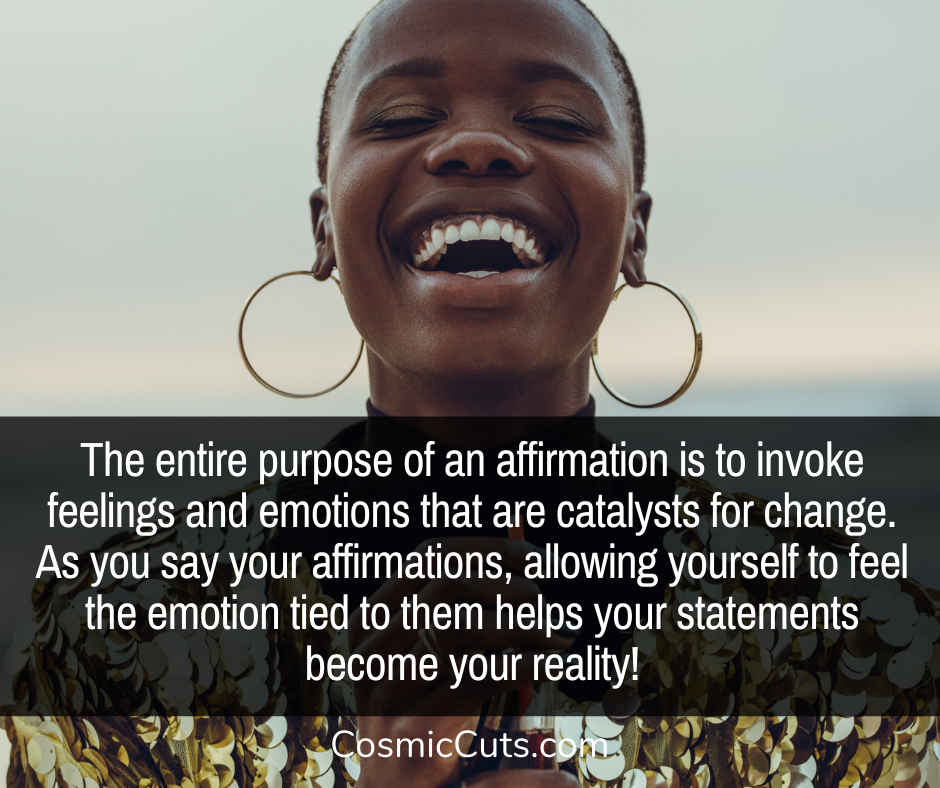 Affirmations and Emotions