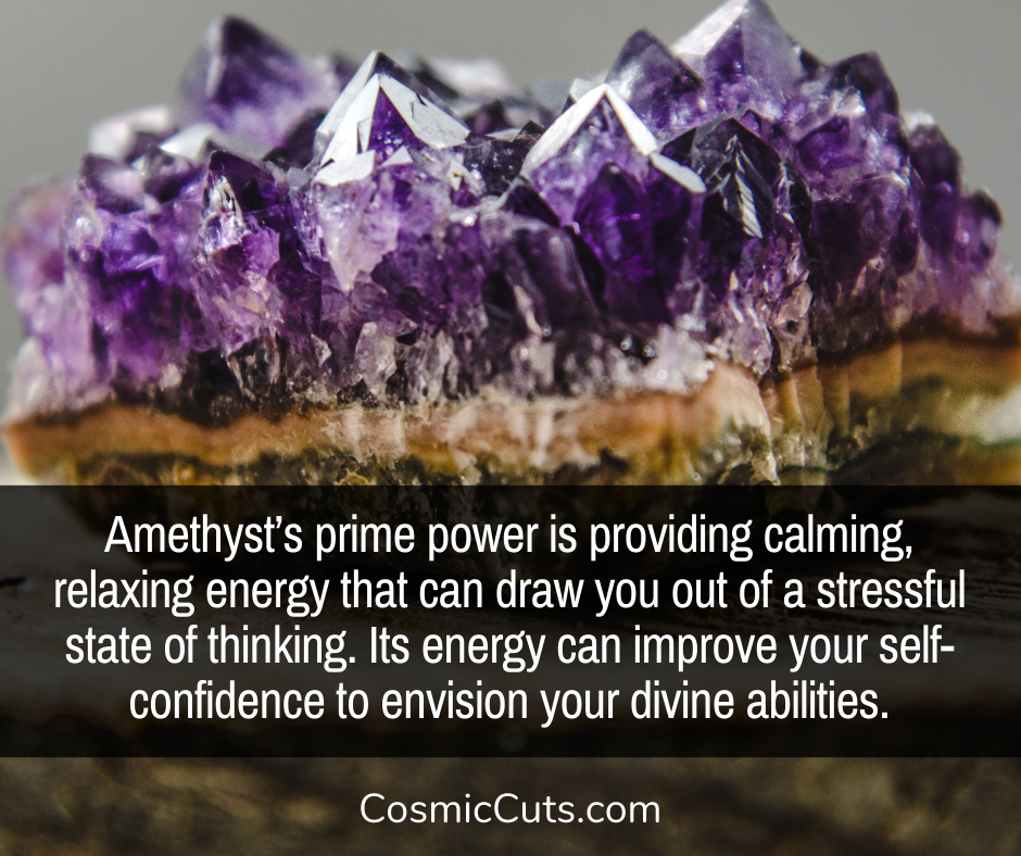 Amethyst Calming Powers