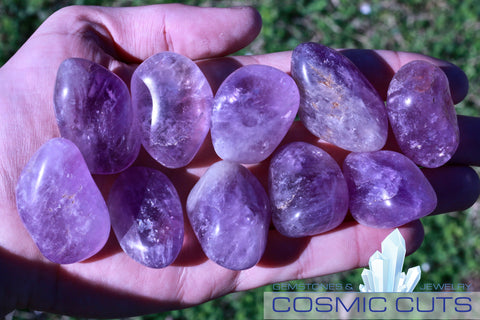 Tumbled Ametrine Stone