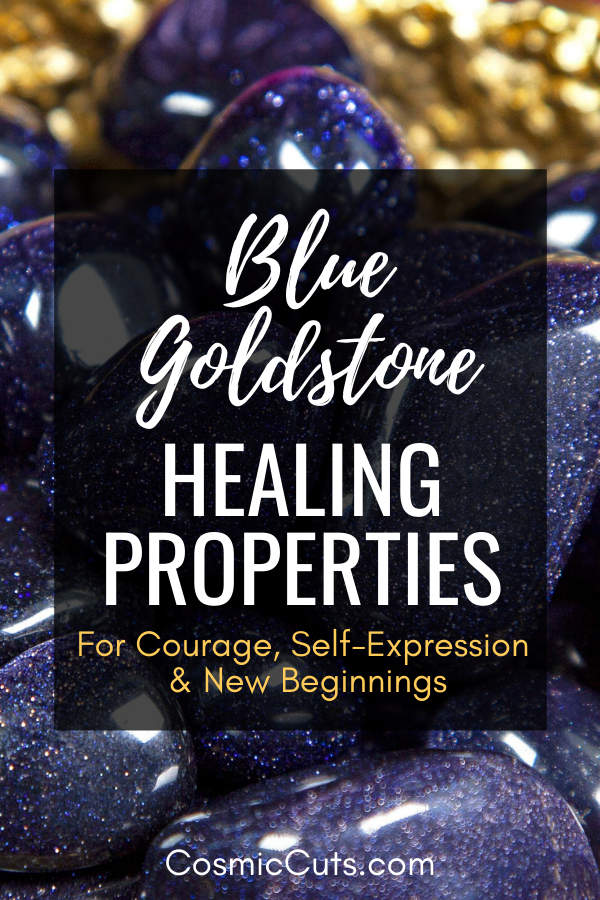 Blue Goldstone Healing Properties