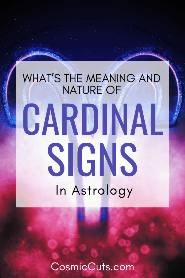 Cardinal Signs in Astrology
