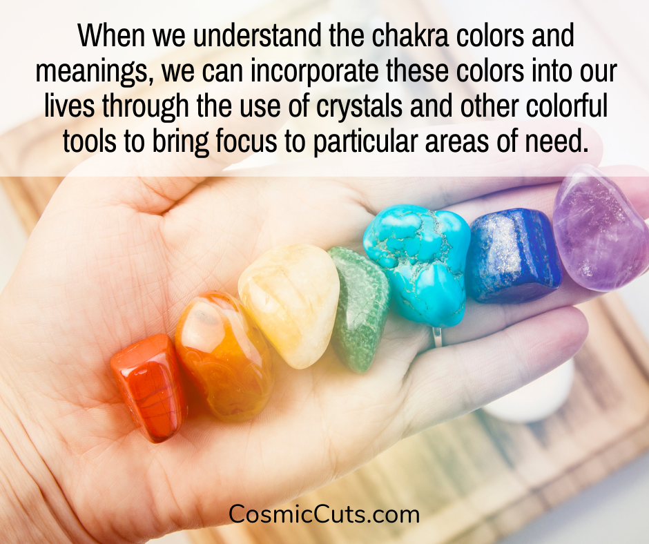 Chakra Colors and Crystals