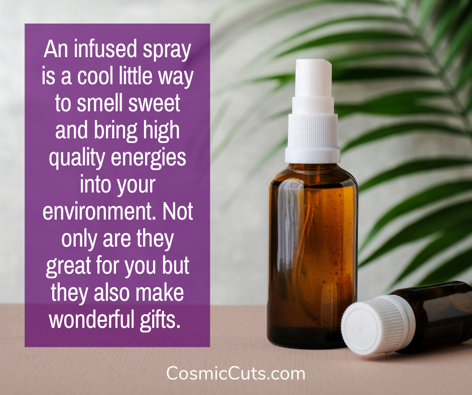 Crystal Infused Essential Oil Spray