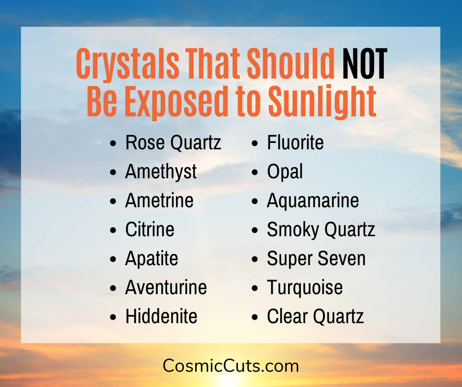 Crystals That Shouldn't Be in the Sun