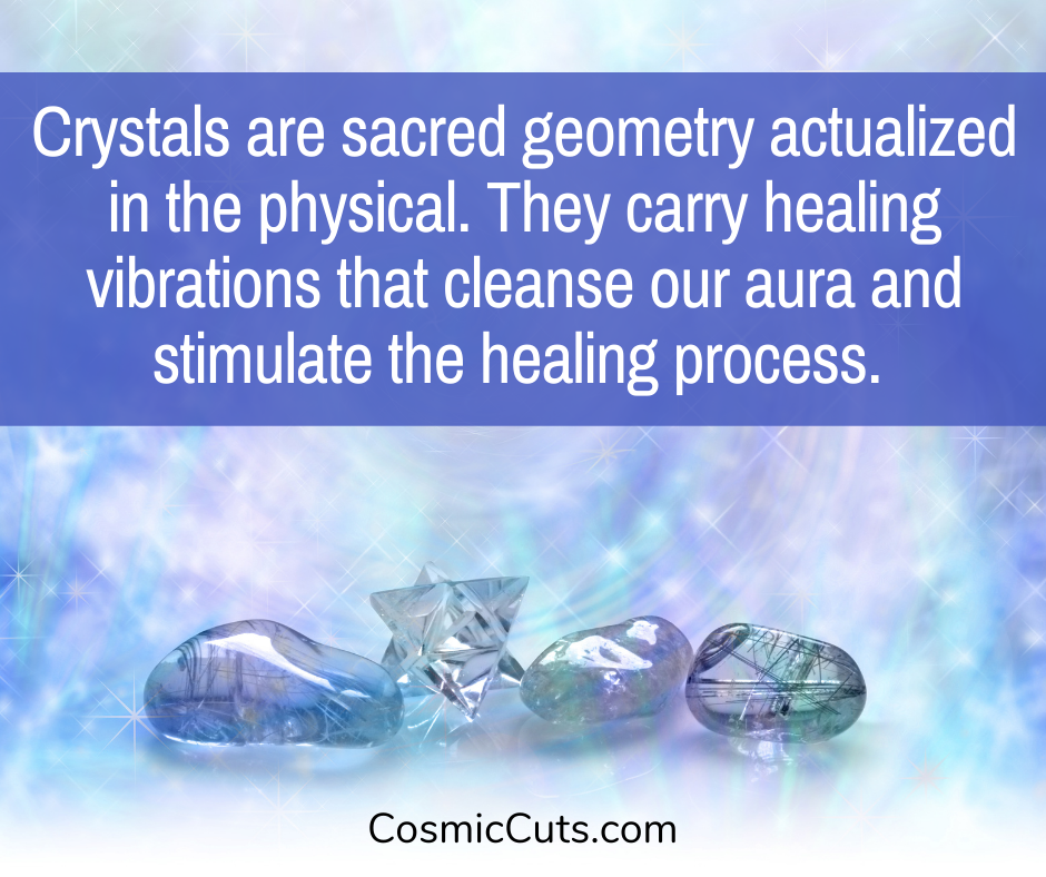 Crystals and Sacred Geometry