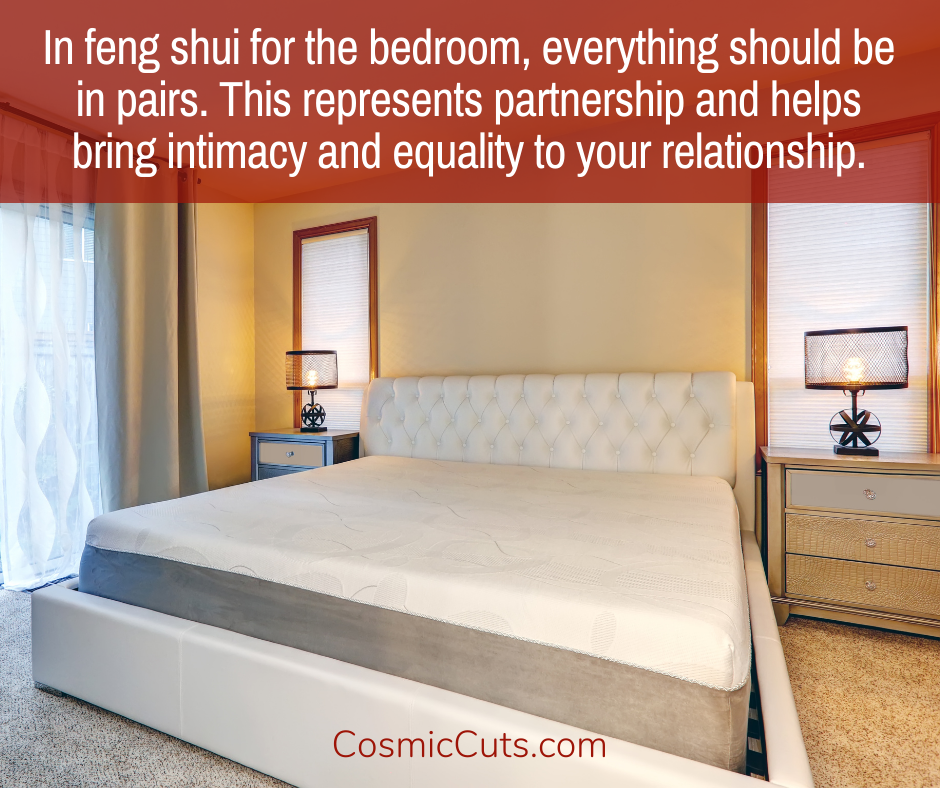Feng Shui Bedroom Rules Pairs