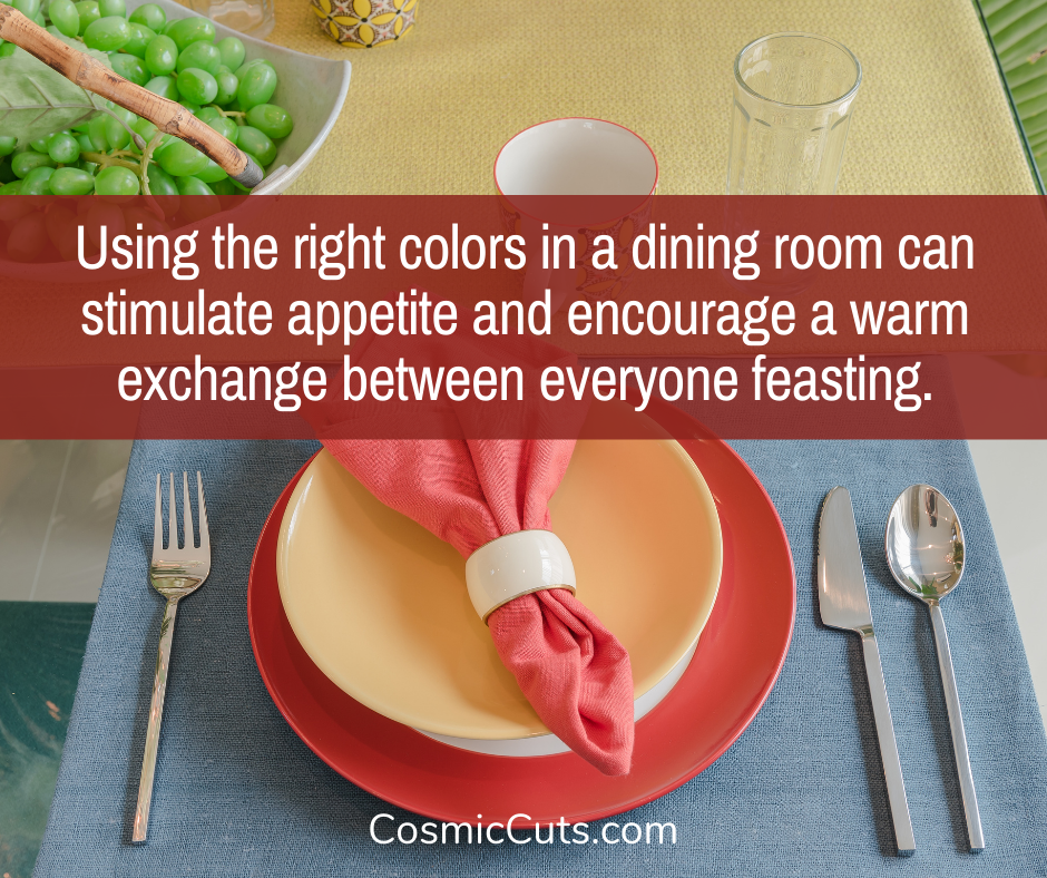 Feng Shui Dining Room Colors