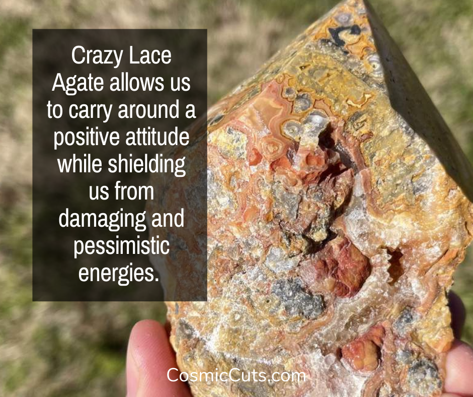 Healing Properties of Crazy Lace Agate