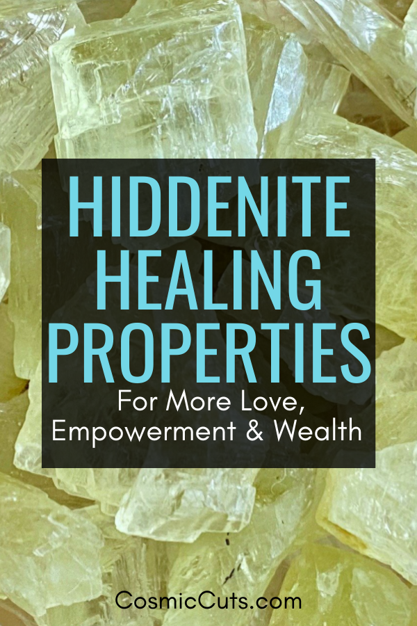 Hiddenite Healing