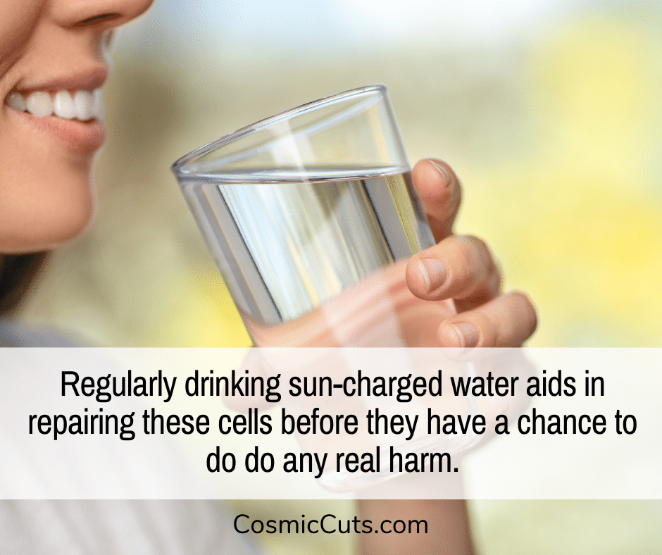 How to Make Sun-Charged Water