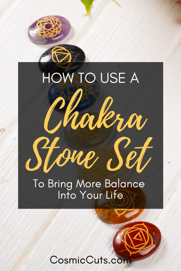 How to Use a Chakra Stone Set