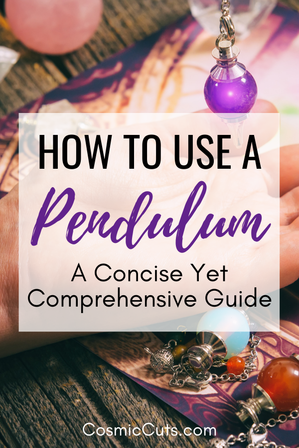 How to Use a Pendulum #3