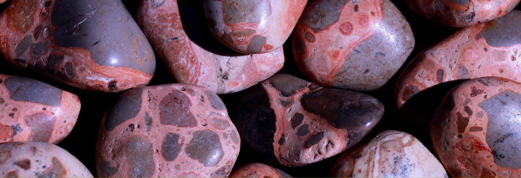 Leopardskin Jasper Tumbled Stones