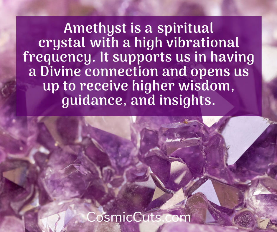 Amethyst Spiritual Meaning - High Vibrational Frequency