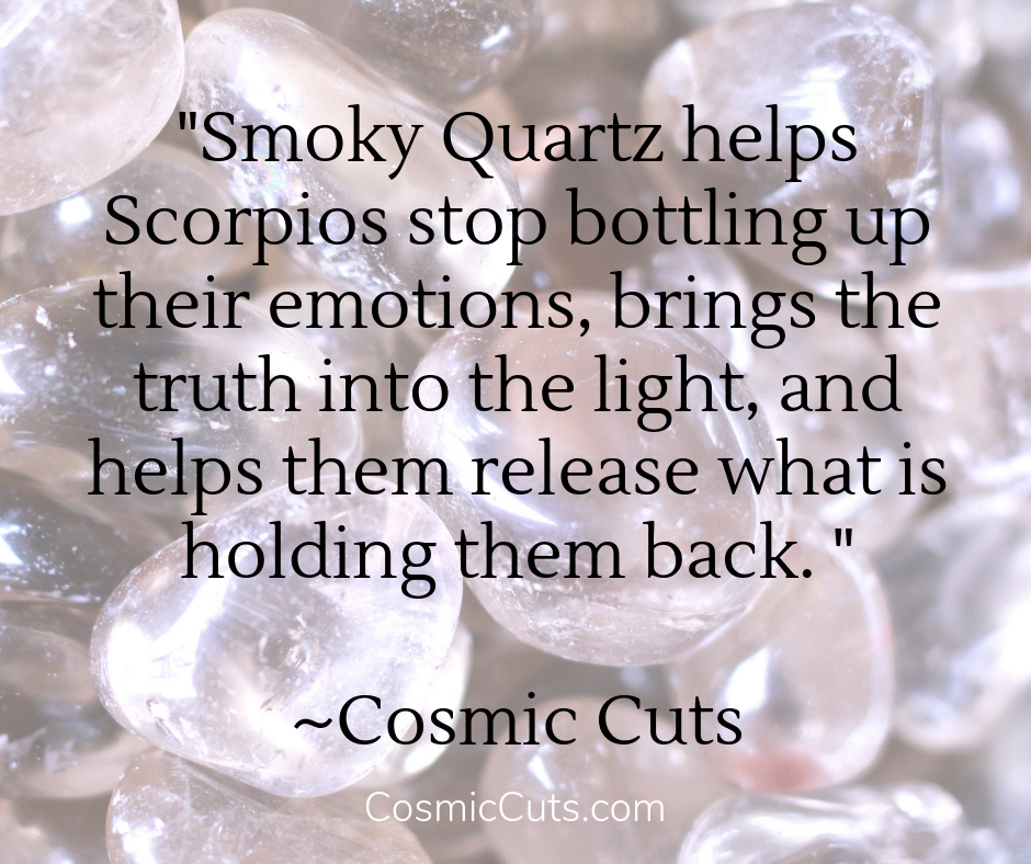 Smoky Quartz Crystals for Scorpio