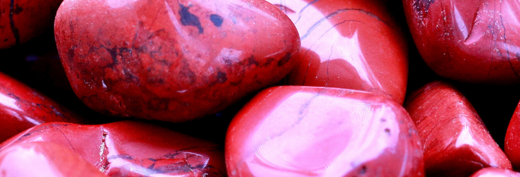 Red Crystals for Power, Passion & Grounding –