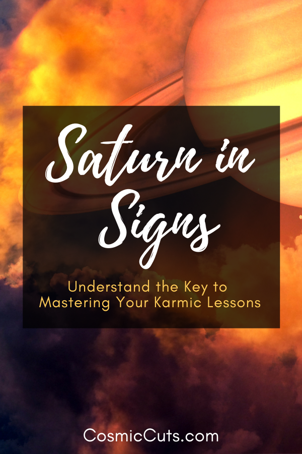 Saturn in Signs