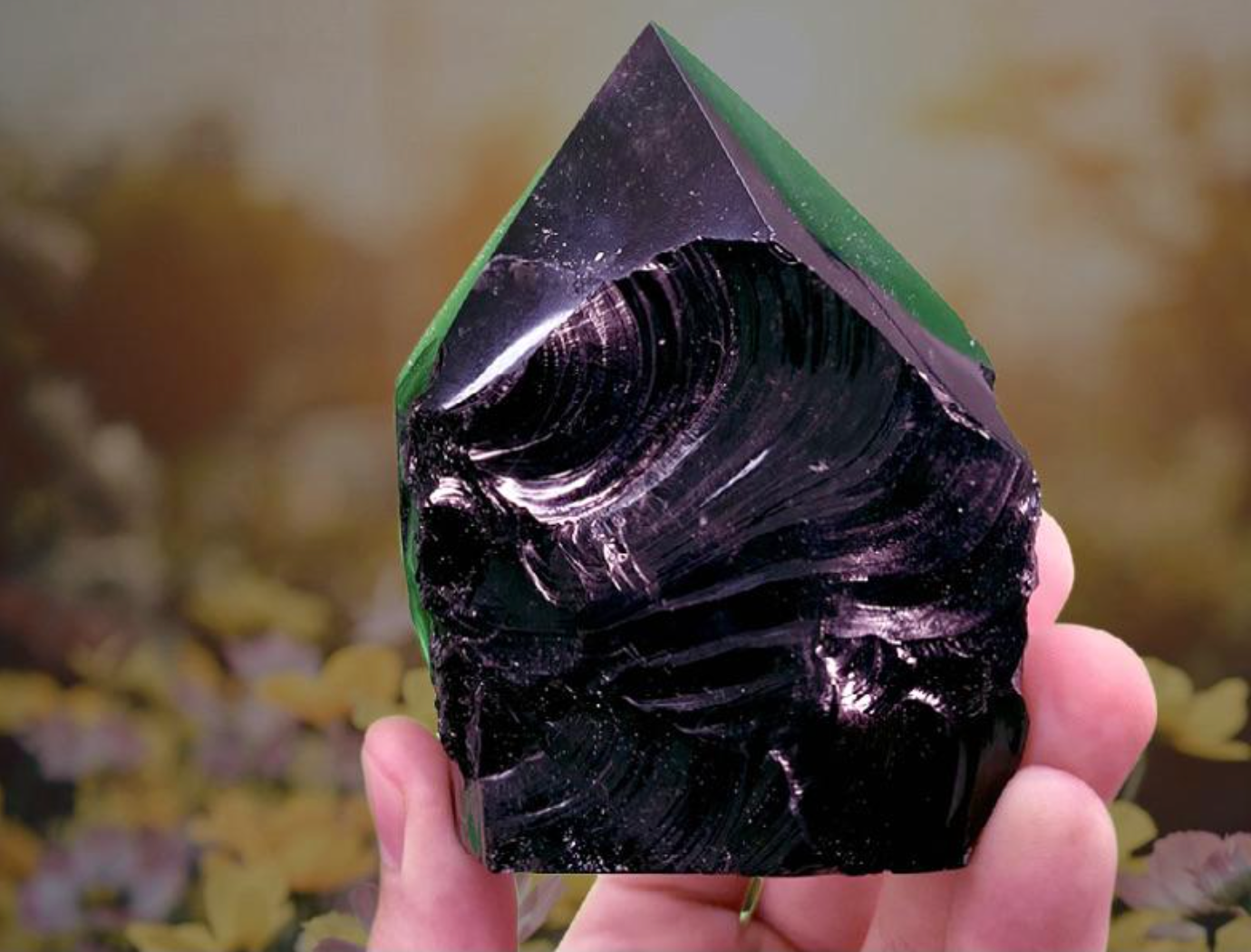 Black Obsidian Point