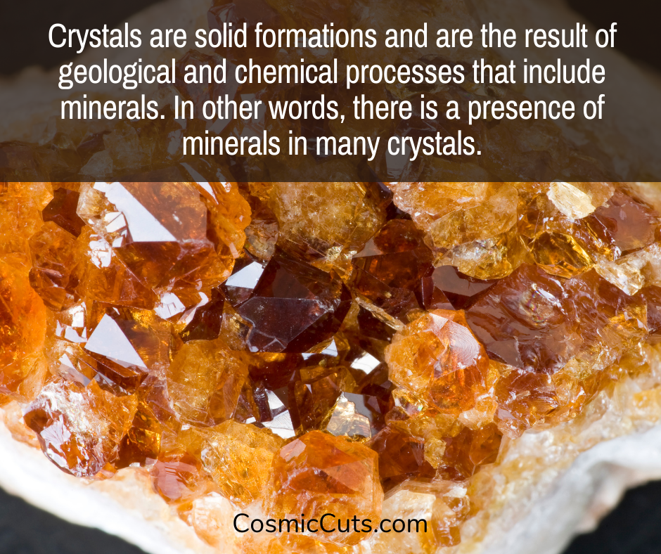 crystals and minerals
