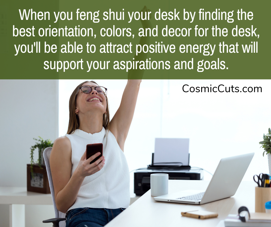 feng shui your desk for career success