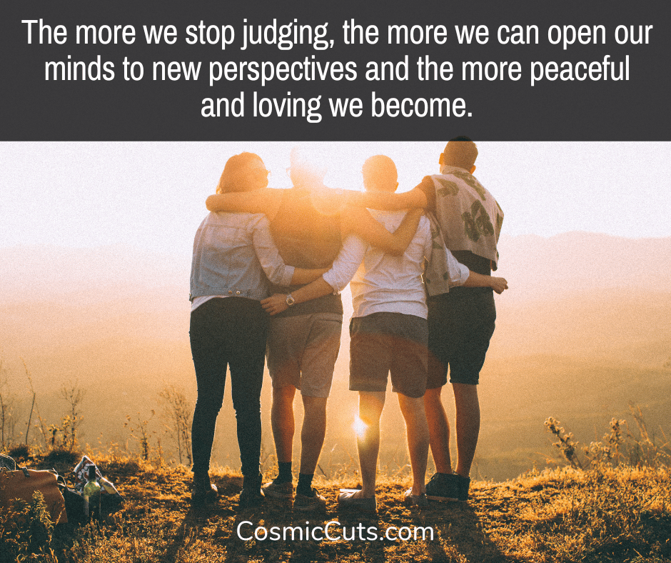 how to stop judging