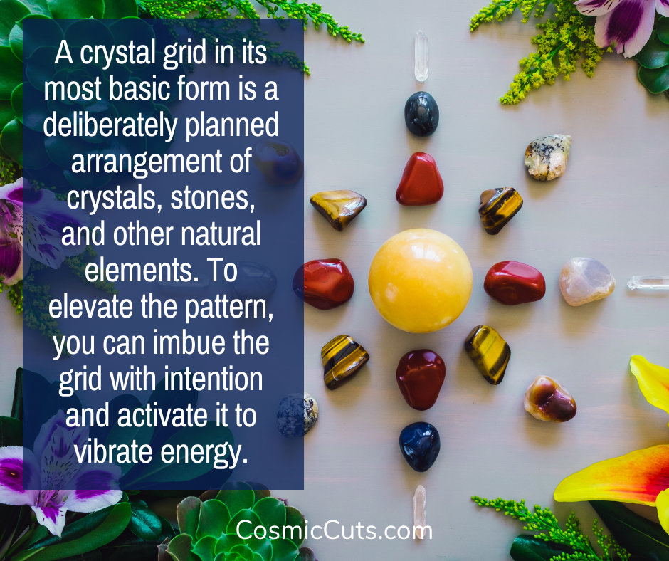 how to use a crystal grid
