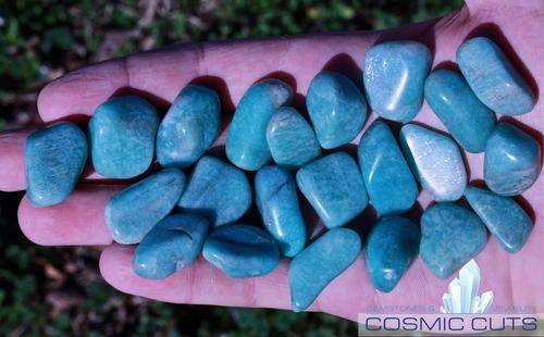 Cosmic Cuts C Amazonite Tumbled Stones Free Shipping 35