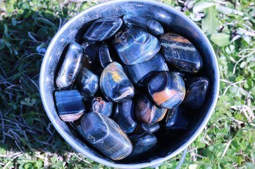 tumbled tiger's eye