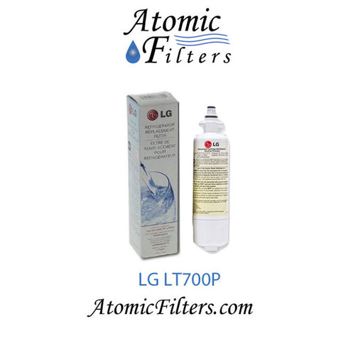 OEM LG Lt700P Replacement 200 Gallon Capacity Refrigerator Water Filter (ADQ36006101)