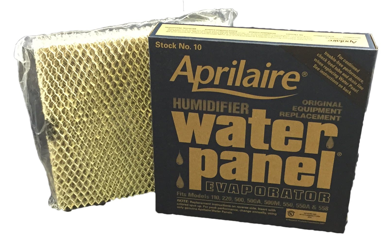 Aprilaire 10 Water Panel Humidifier Model 500, 500A, 500M, 550, 550A
